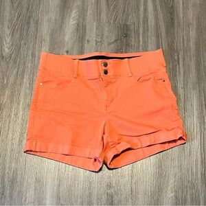Apt 9 Orange Shorts with stretch size 16